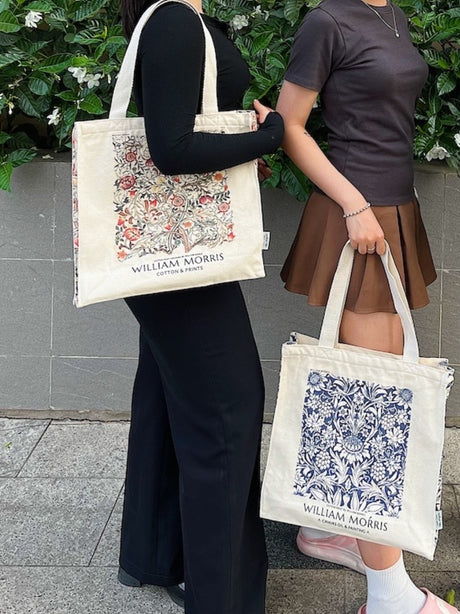 William Morris "Acanto Naranja" - Bolsa de tela