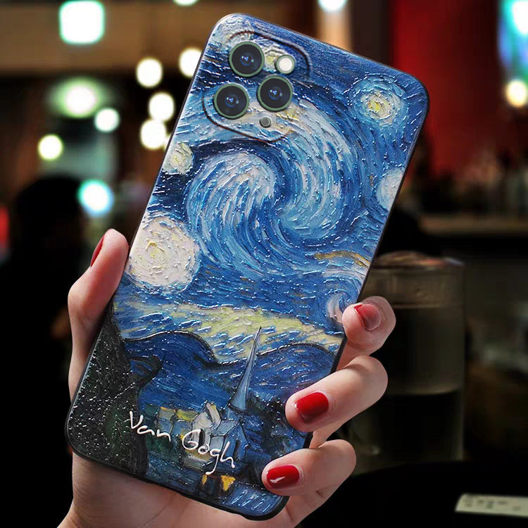 Van Gogh Anti-Fall-Schutzhüllen für Mobiltelefone