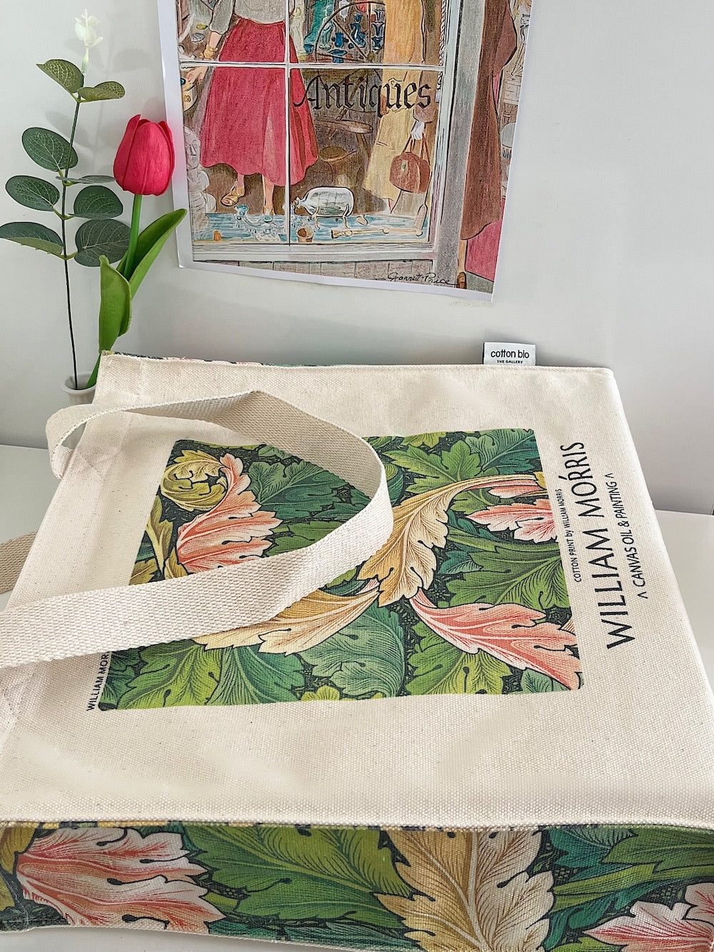 William Morris "Green Acanthus" - Tote Bag