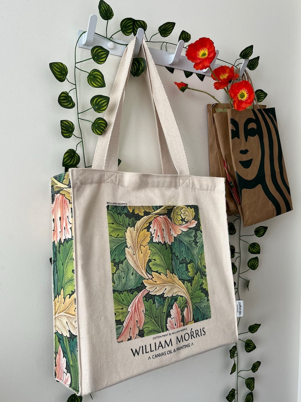 William Morris "Green Acanthus" - Tote Bag